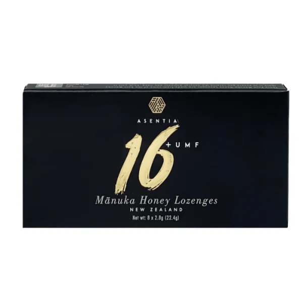 Asentia Manuka Honey Lozenges UMF 16+ 8 Pcs