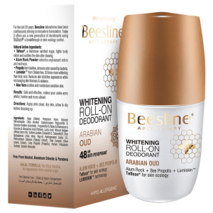 Beesline Whitening Deo Roll On Arabian Oud 48Hr 50ml