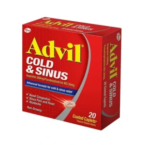 Advil Cold & Sinus caplets 20's